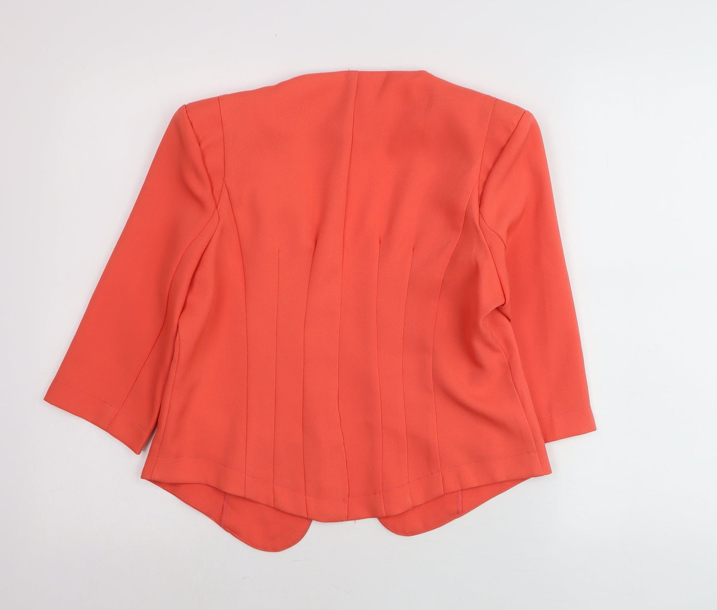 Marc Angelo Women's Orange Size 12 Blazer Jacket