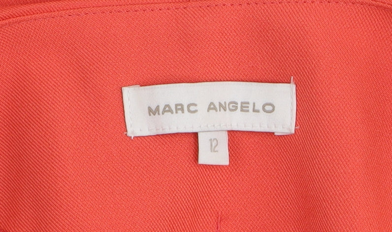 Marc Angelo Women's Orange Size 12 Blazer Jacket
