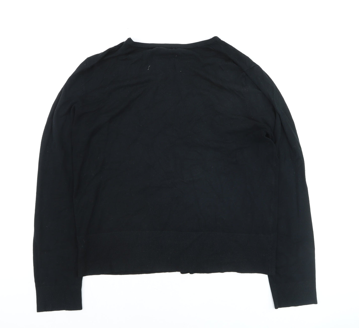 Florence & Fred Women's Black Size 18 Crew Neck Cardigan