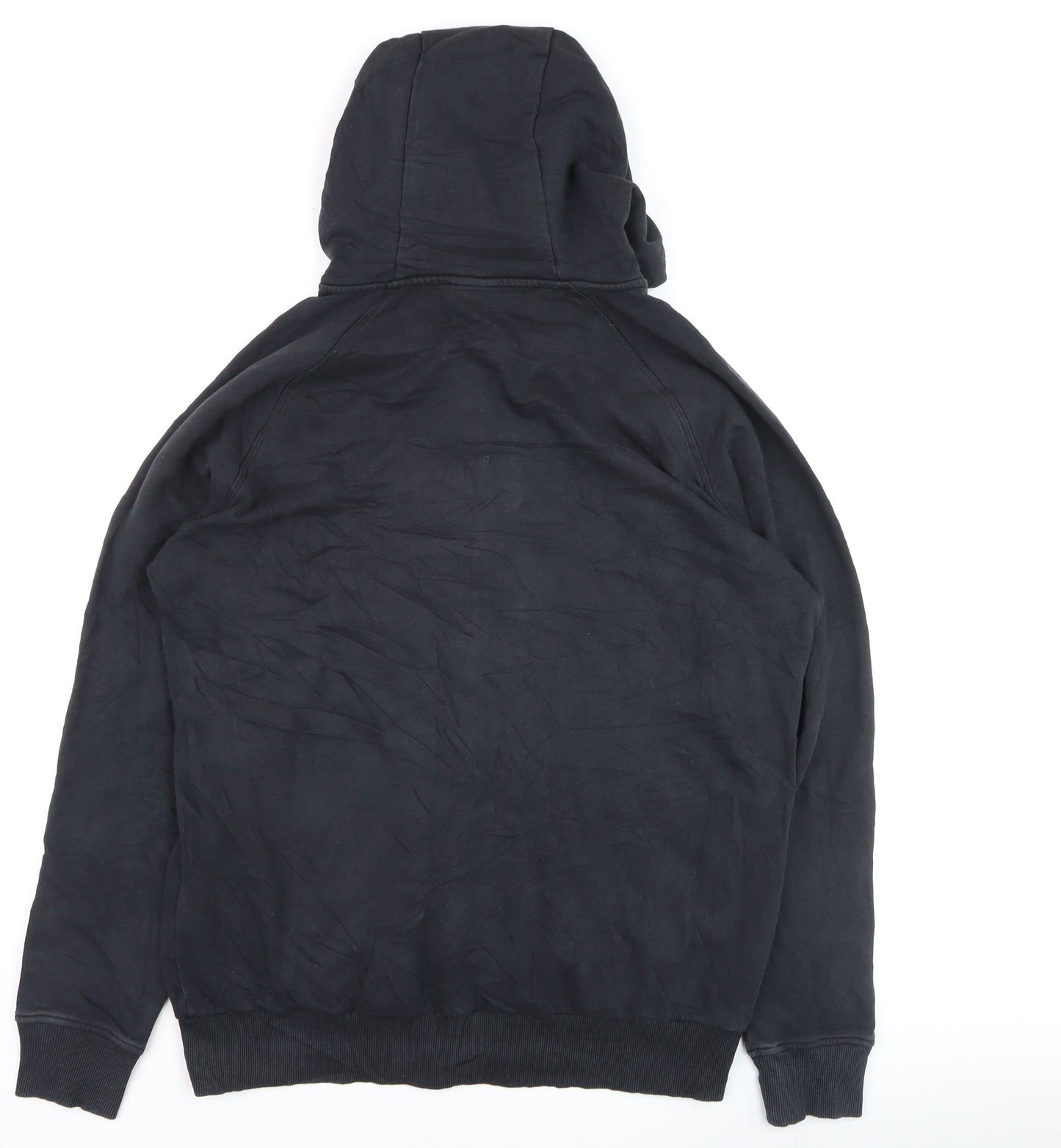 Gymshark Men's Black Full Zip Hoodie Size L Regular Fit