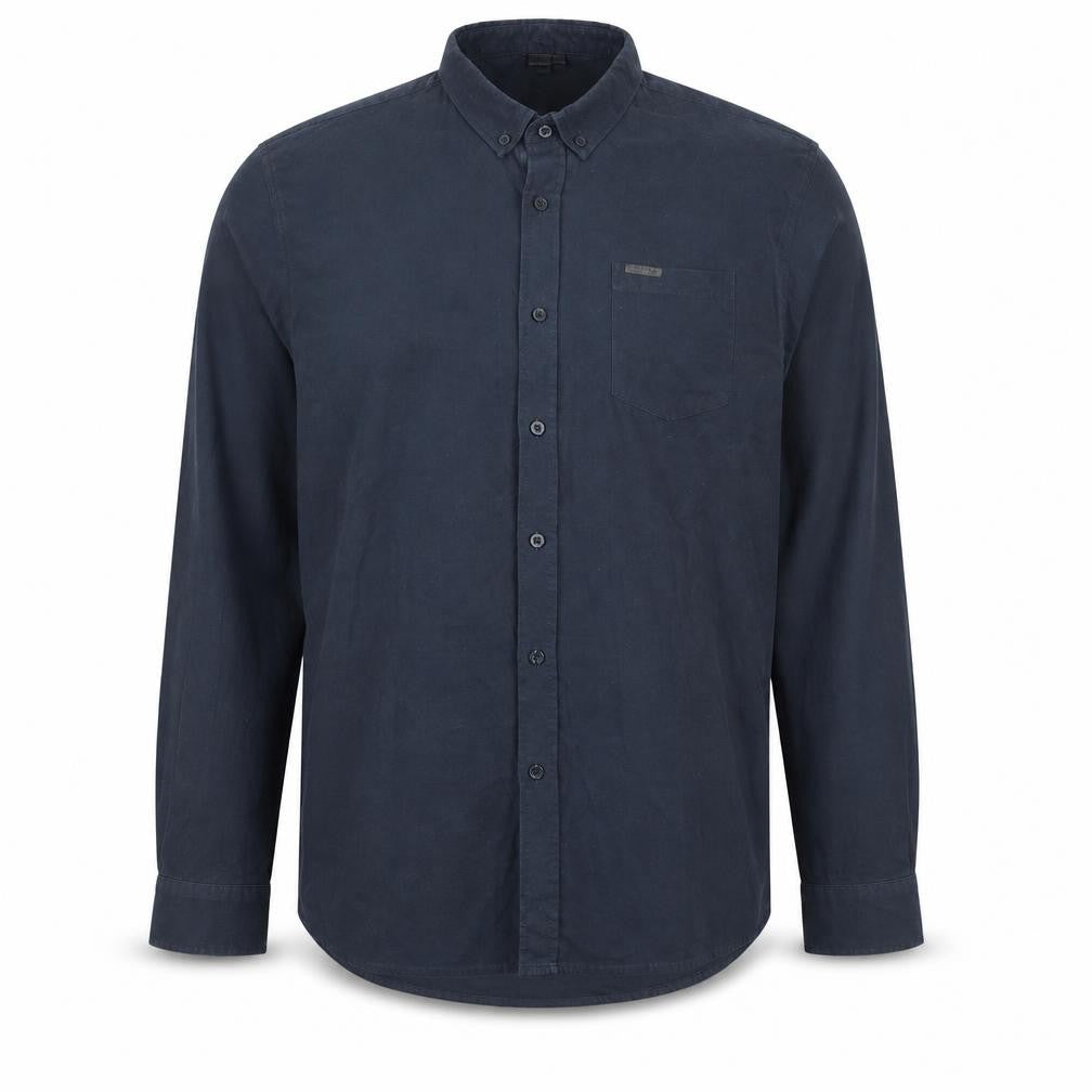 Firetrap Men's Navy Blue XXL Classic Long Sleeve Dress Shirt