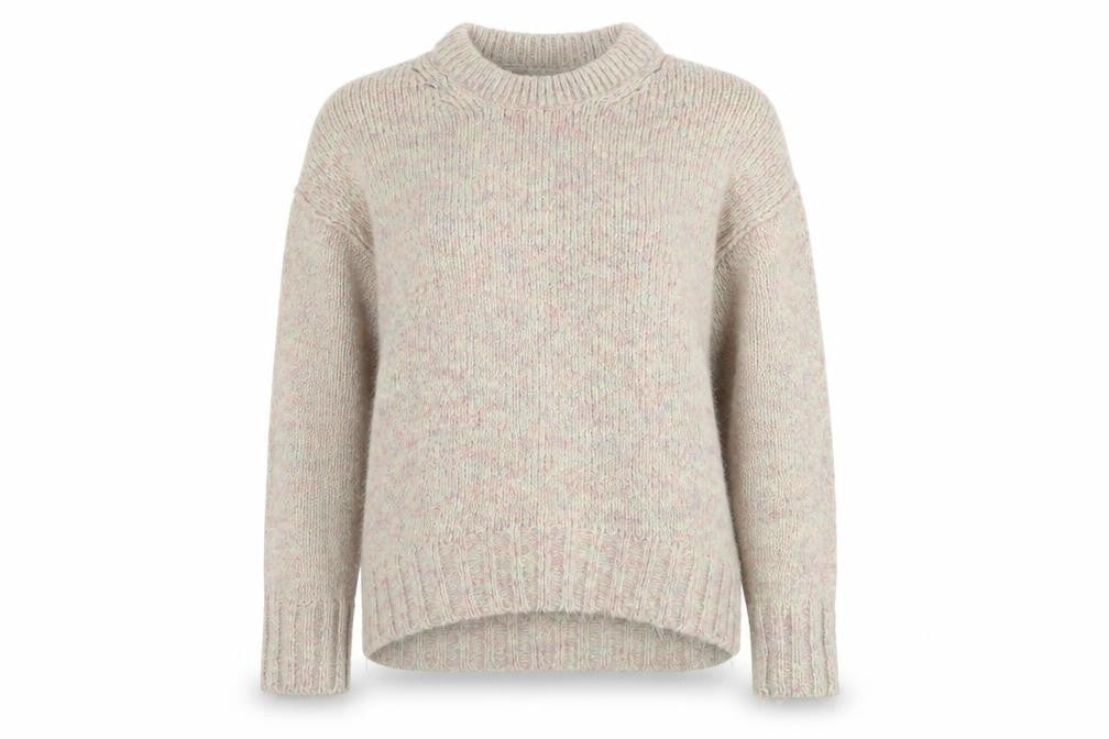 Urban Outfitters Women Beige Wool Blend Chunky Knit Jumper Size S