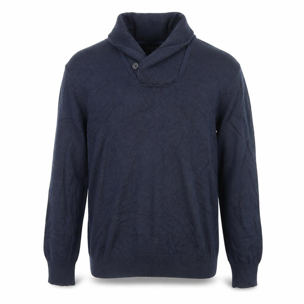 Banana Republic Men’s Blue Collared Pullover Jumper Size M