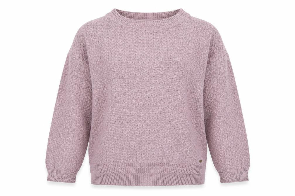FatFace Women’s Pink Cotton Wool Crew Neck Jumper Size 8