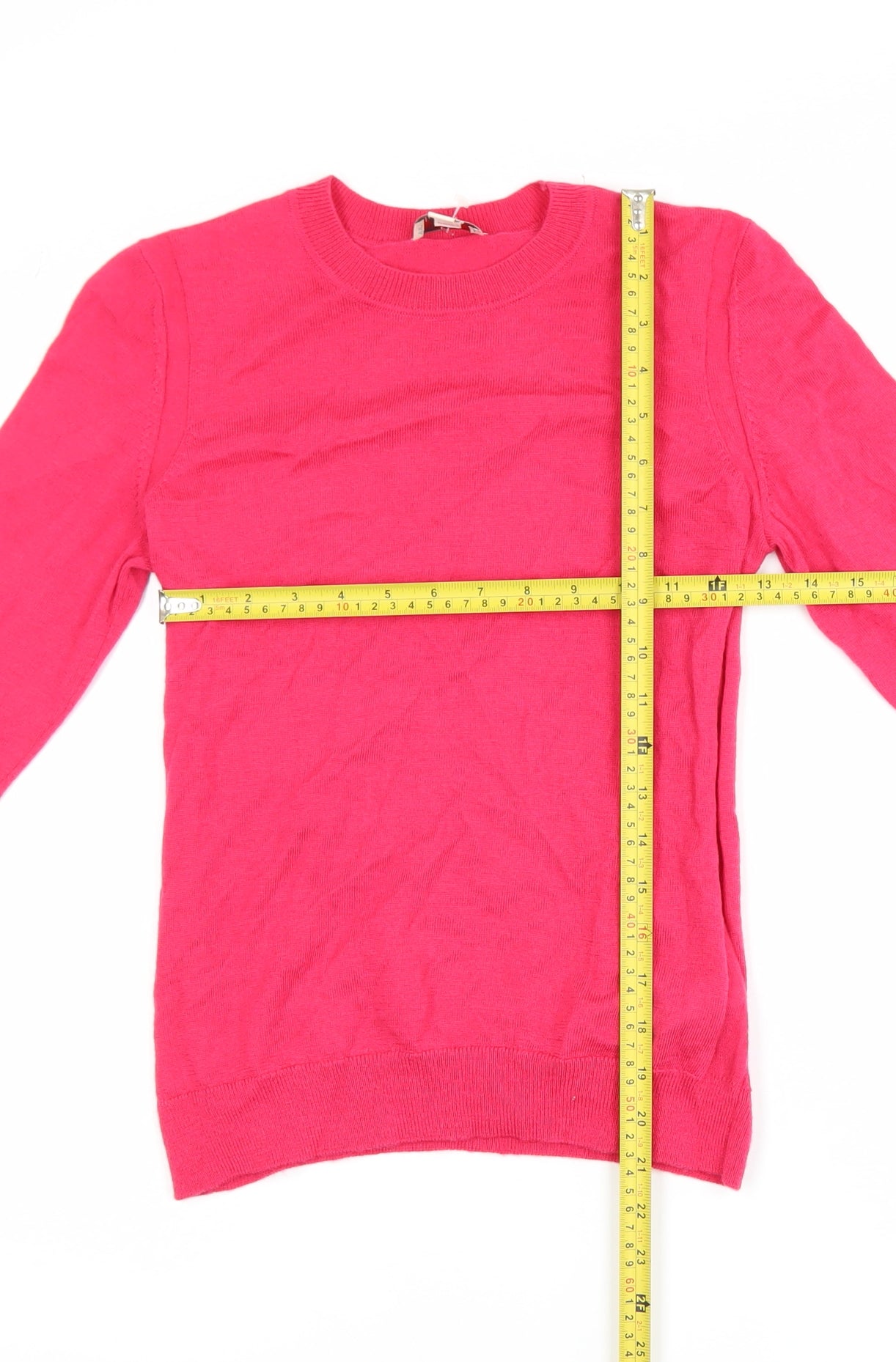 GAP Women's Pink Merino Wool Crew Neck Jumper Size M