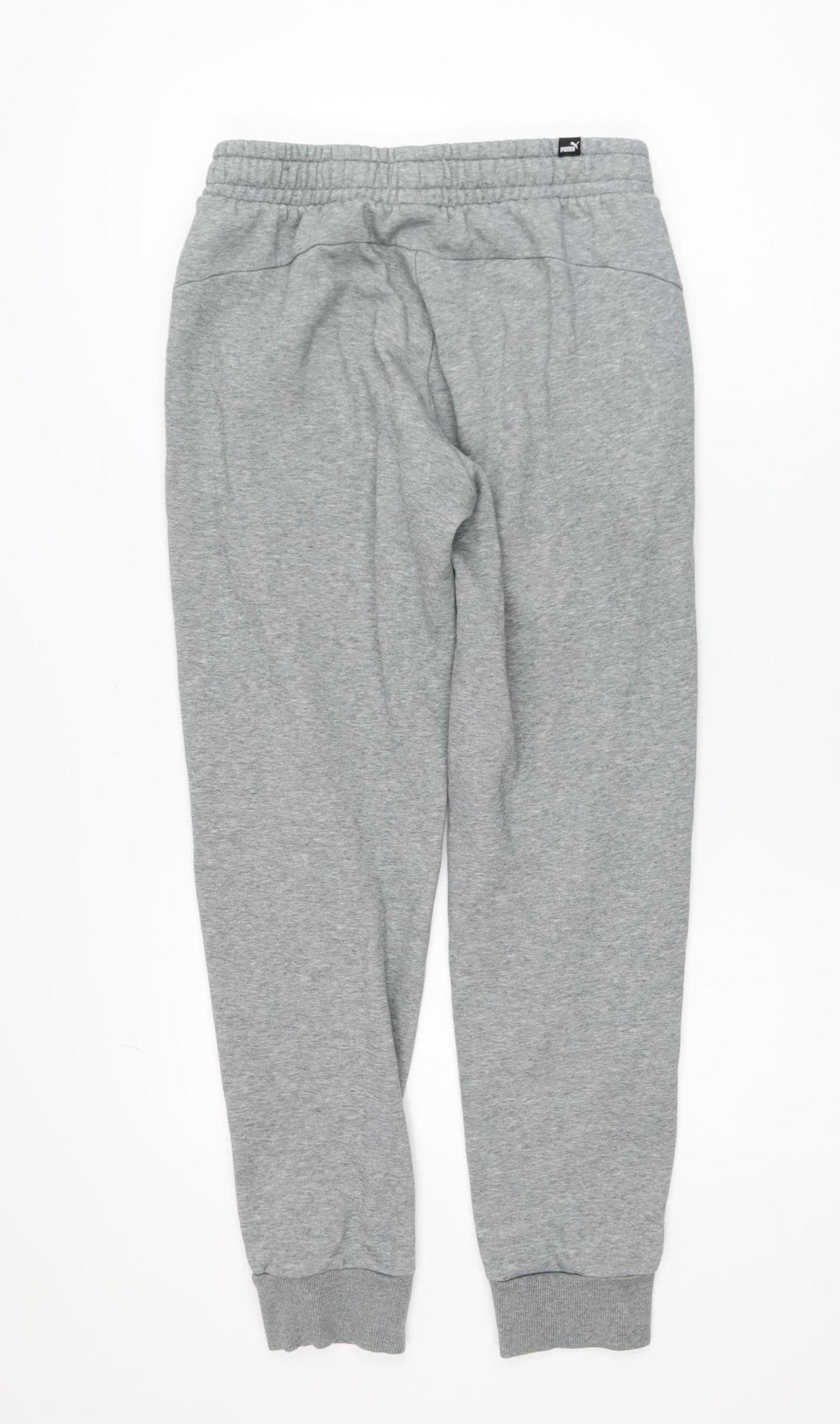 Puma Men’s Grey Jogger Sweatpants Size S Elastic Waist Casual