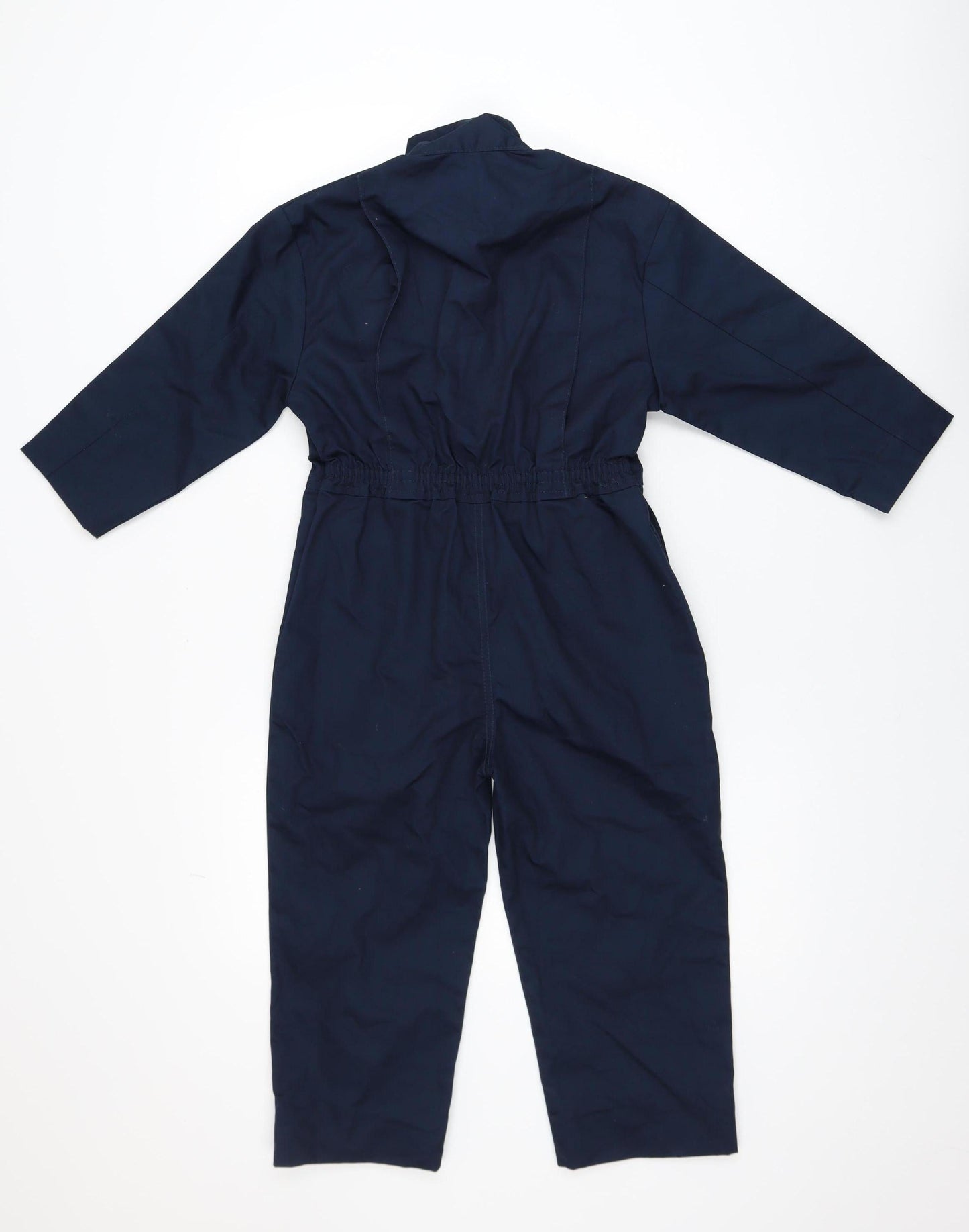 Fort Workwear Boys Blue 7-8 Years Full Zip Coverall Boiler Suit