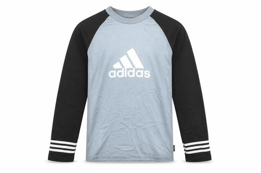Adidas Men's Blue Long Sleeve Pullover Sports Sweatshirt M