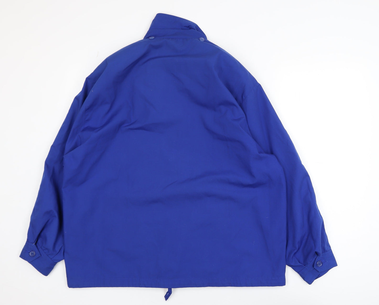Littlewoods Men's Blue Windbreaker Jacket M Polyester Cotton