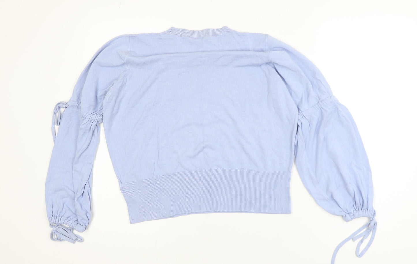 Marks and Spencer Women’s Blue Crew Neck Long Sleeve Pullover Jumper Size 16