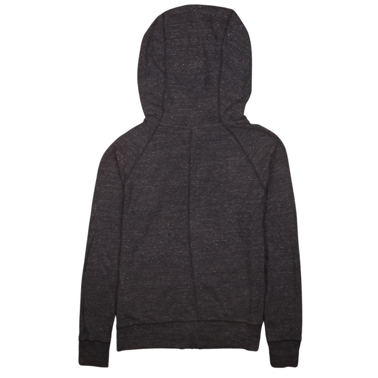 Nike Women’s Grey Full Zip Hoodie Small Just Do It Logo Sweatshirt