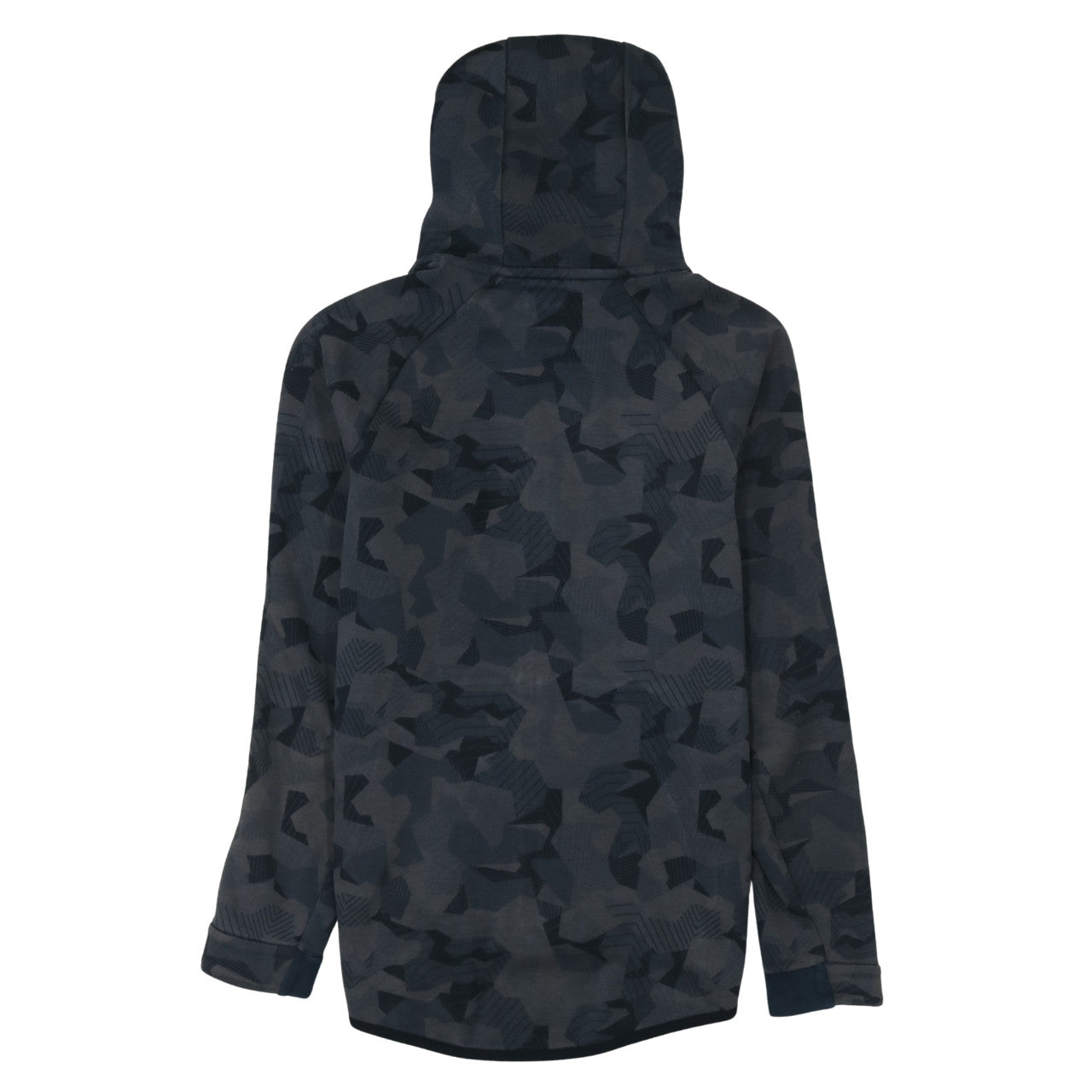 Nike Men's Grey Camouflage Full Zip Hoodie Size S