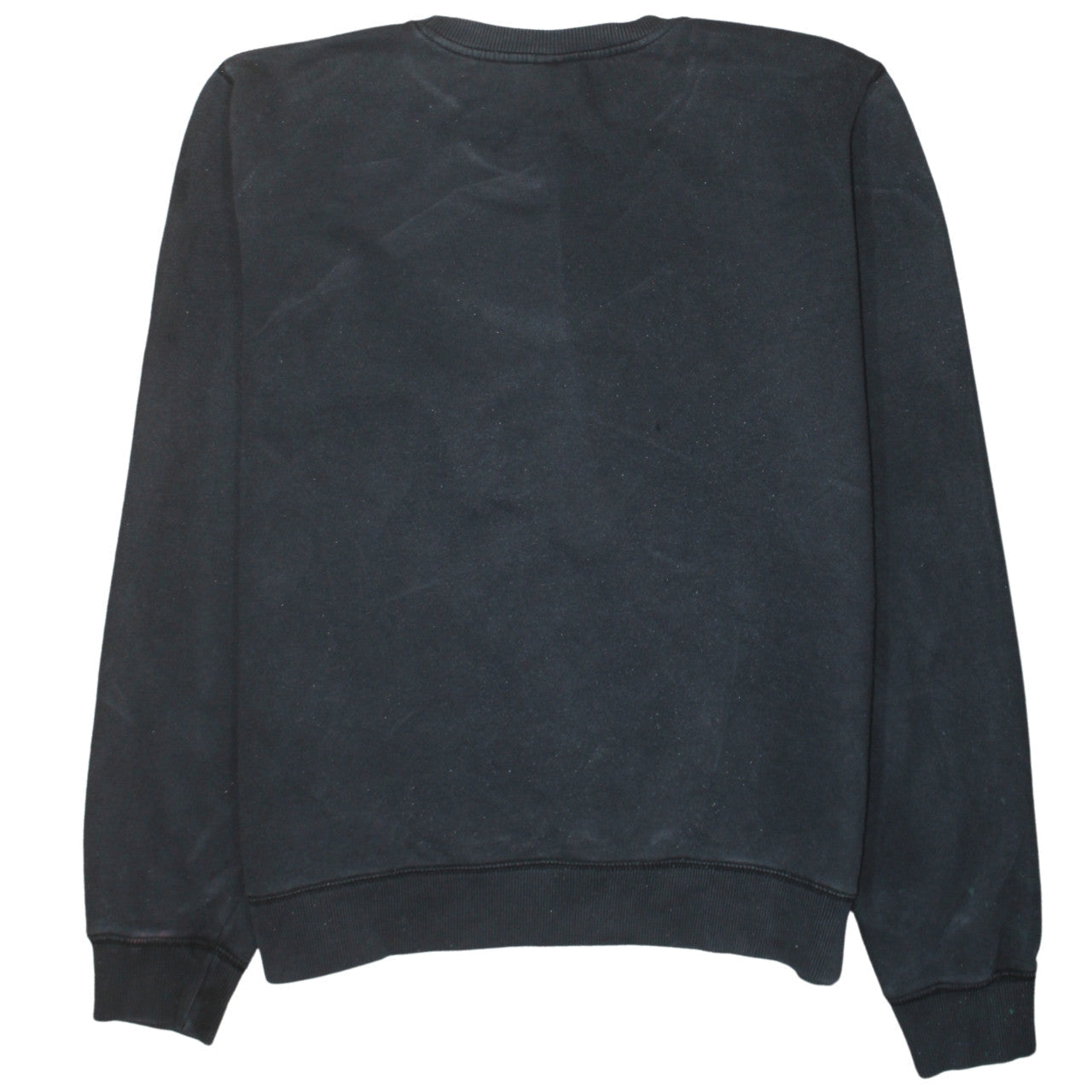 Nike Men's Black L Pullover Sweatshirt Crew Neck Fleece Regular Fit