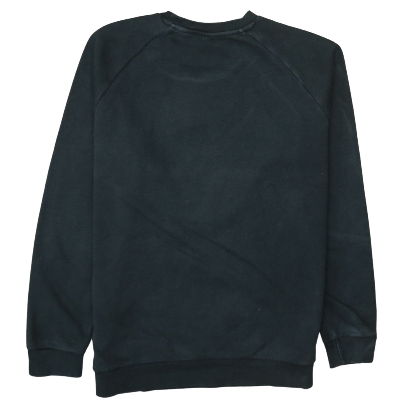adidas Mens Black Crew Neck Pullover Sweatshirt Size M