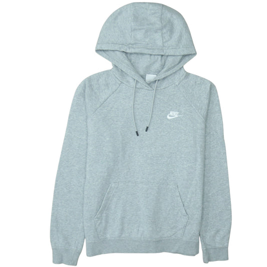 Nike Men's Grey Pullover Hoodie M Regular Fit Sportswear