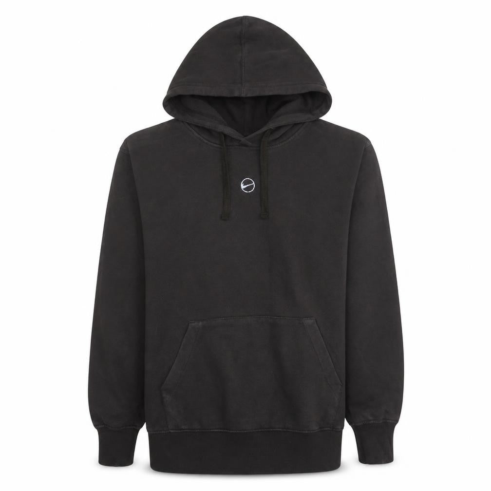 Nike Men's Black Small Loose Fit Pullover Hoodie