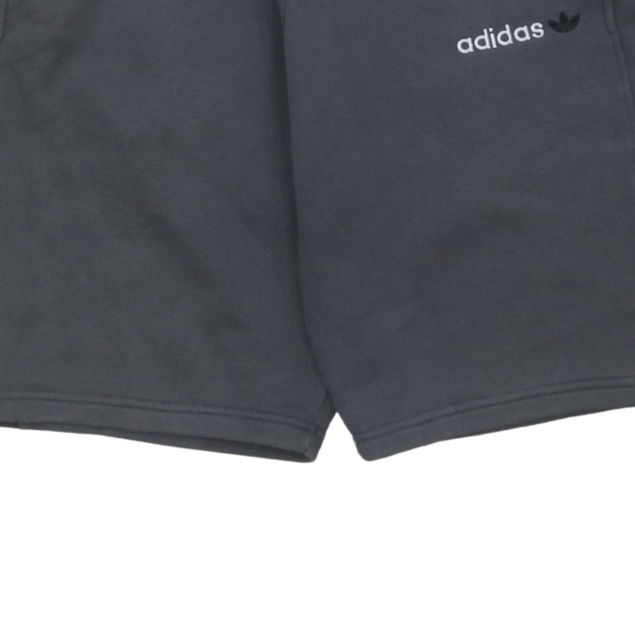 Adidas Boys Grey Sweat Shorts 15-16 Years Logo Athletic Casual