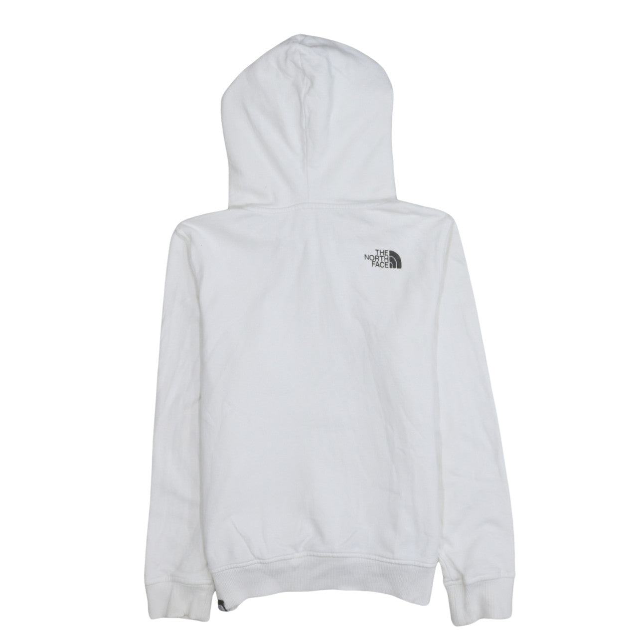 The North Face Boys White Cotton Pullover Hoodie Size L Youth