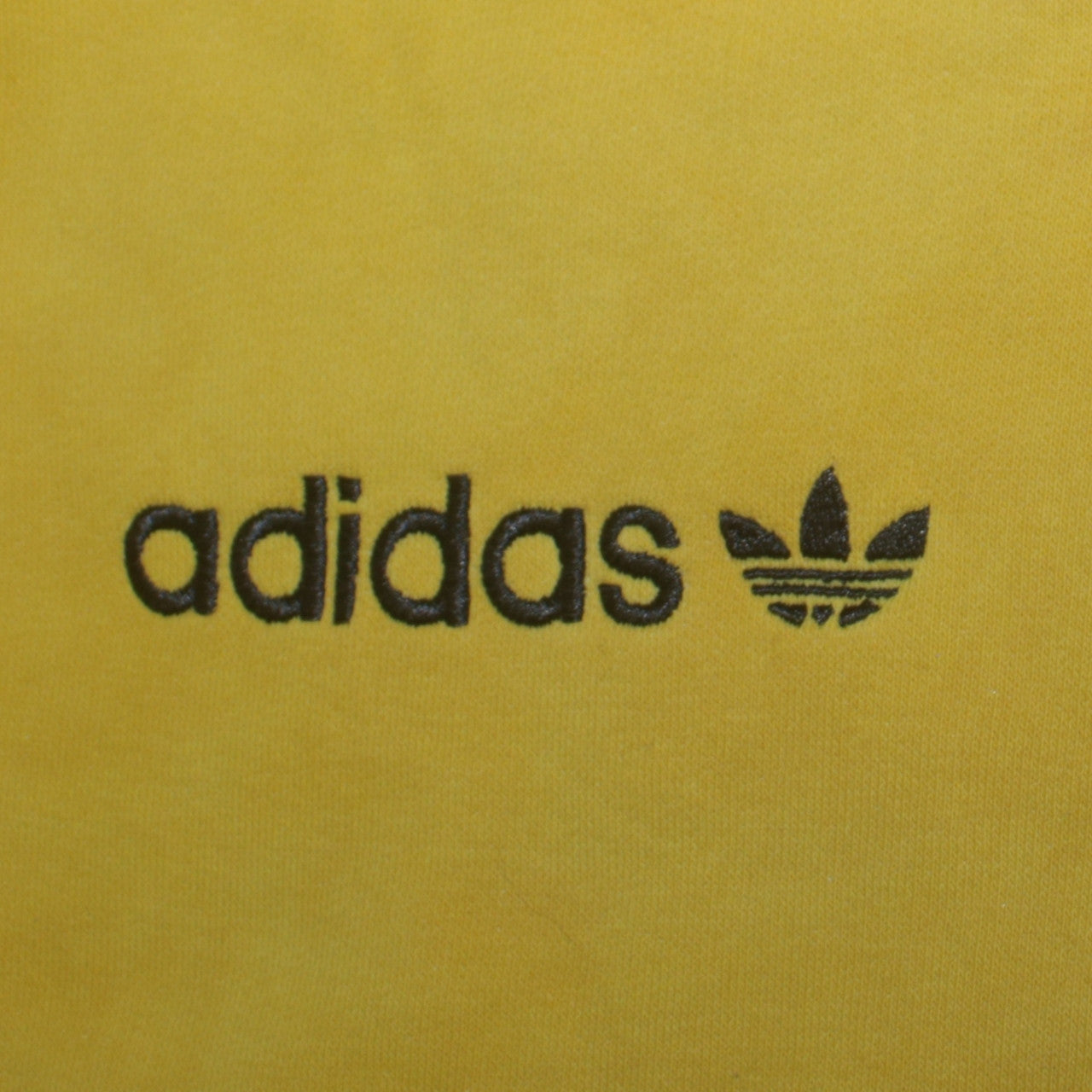 Adidas Boys Yellow Crew Neck Logo Sweatshirt Size 11-12 Years