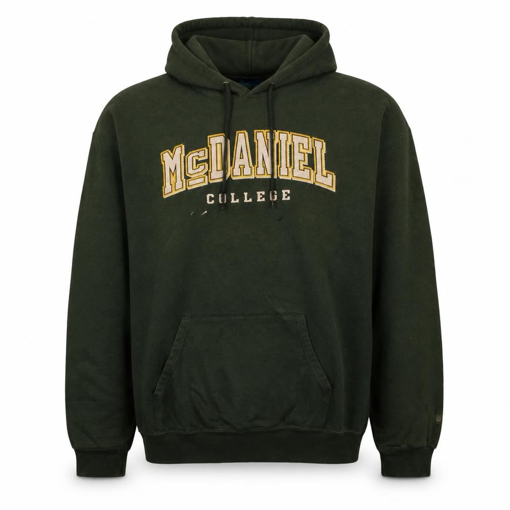 Champion Men’s Green McDaniel College Pullover Hoodie XL Fleece
