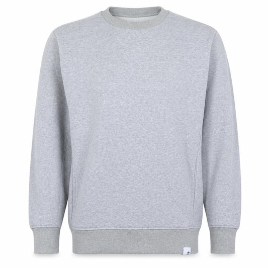 Adidas Mens Grey Crew Neck Pullover Sweatshirt Size M
