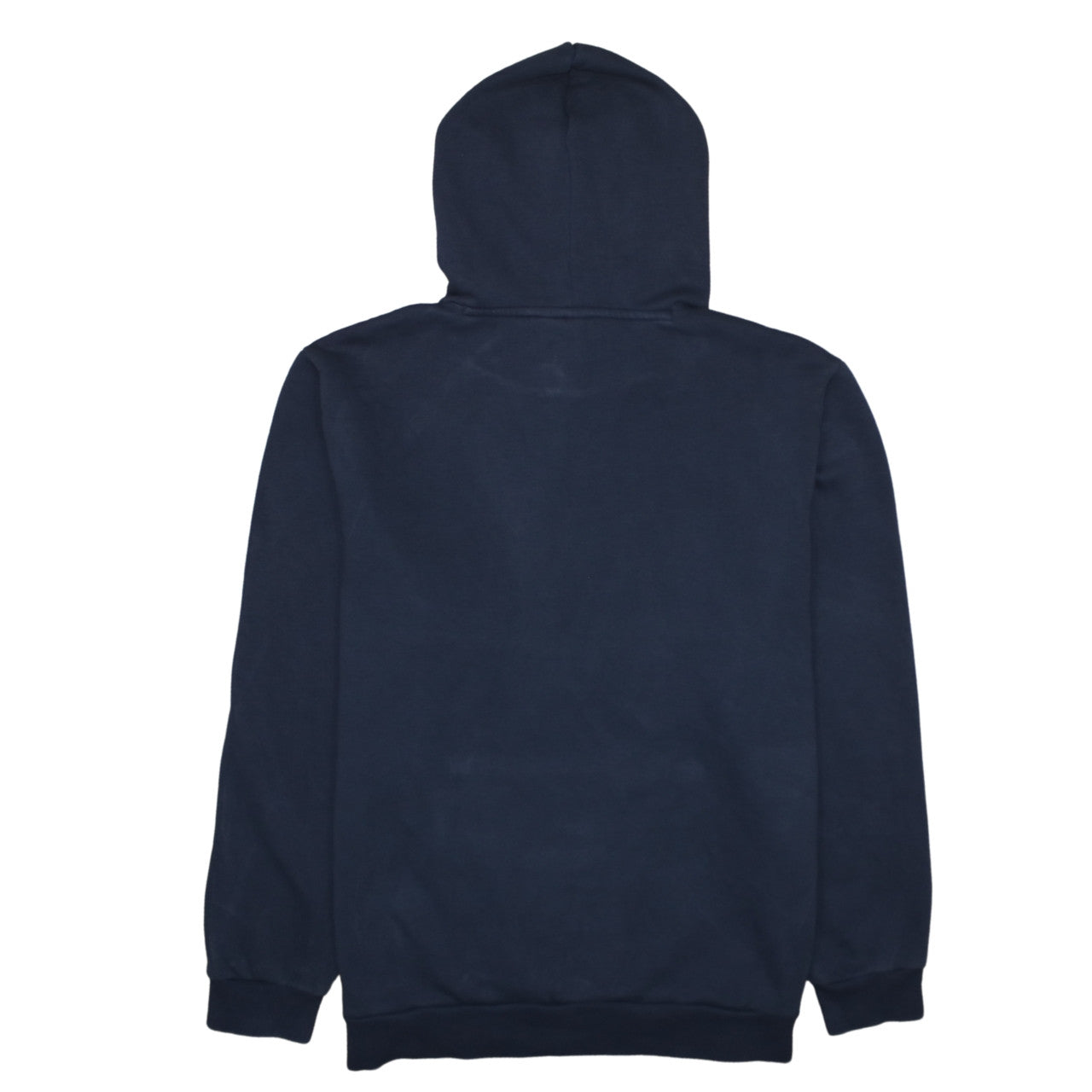 Puma Men's Blue Pullover Hoodie L Logo Print Sportswear