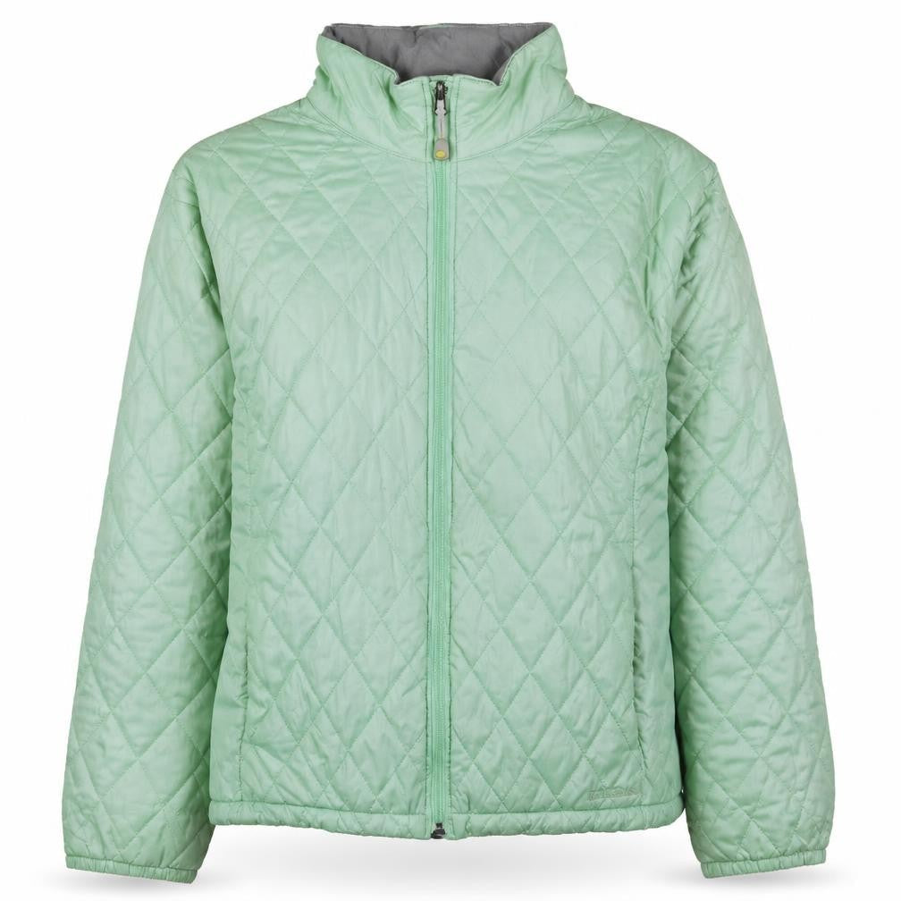 L.L.Bean Women's Green Quilted Polyester Jacket Size L