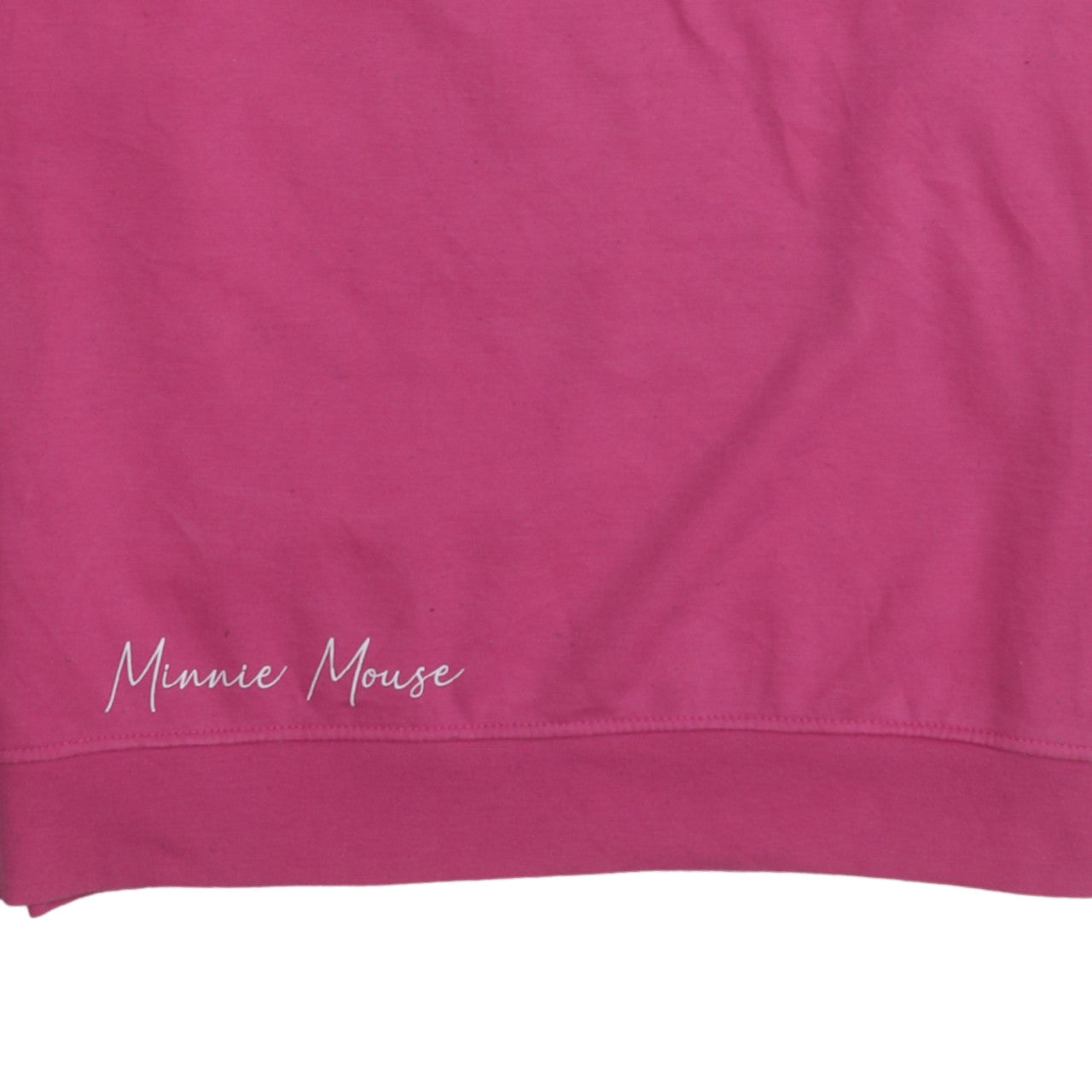 Disney Women’s Pink Minnie Mouse Pullover Sweatshirt Size S