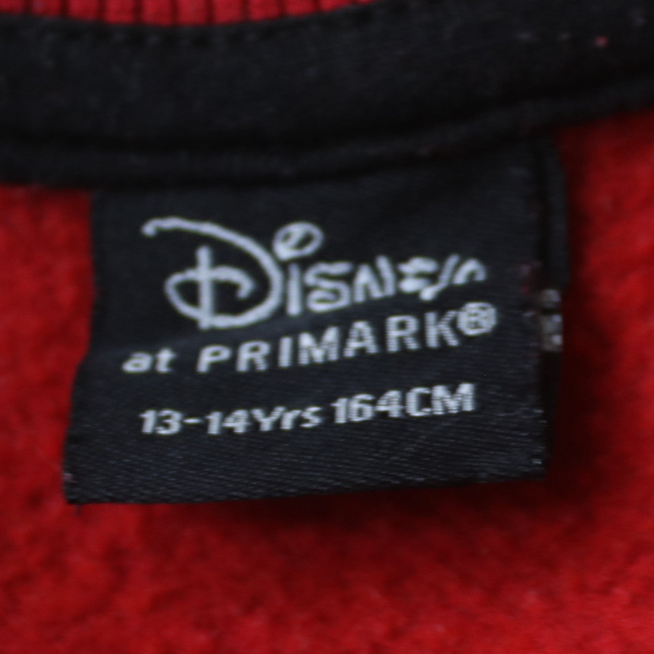 Disney at Primark Girls Red Mickey Mouse Sequin Christmas Sweatshirt 13-14 Years