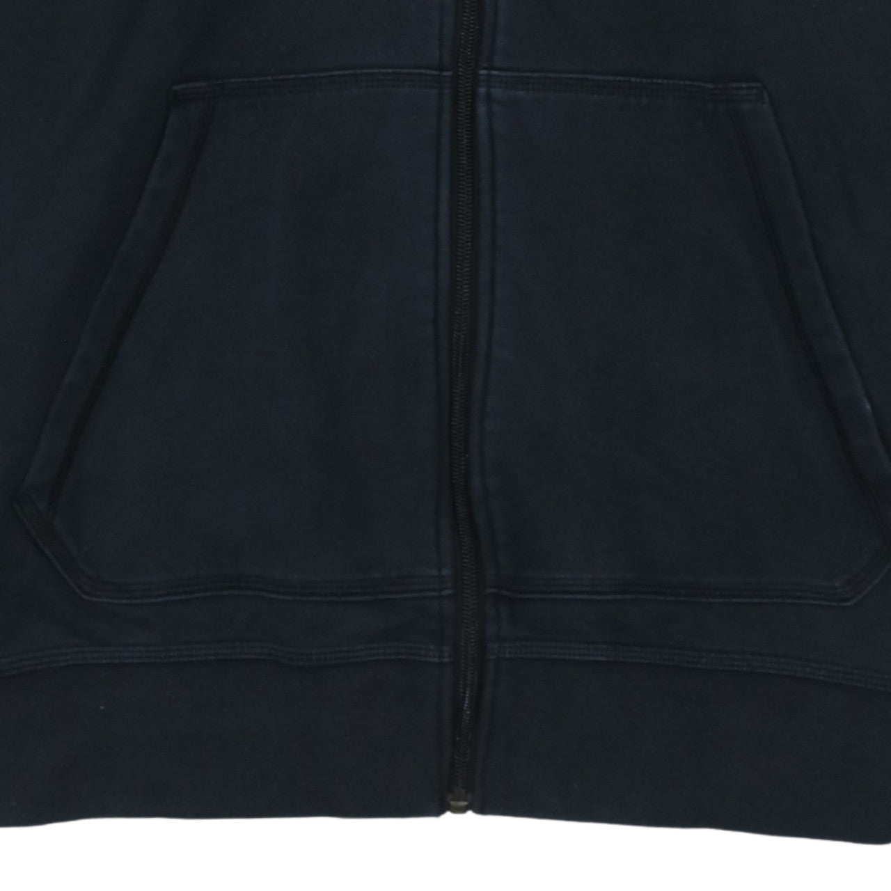 Adidas Womens Black Full Zip Hoodie Size 22 XL Cotton Casual