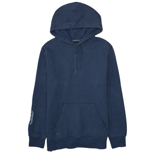 Canterbury Men's Blue Pullover Hoodie L Logo Sports Fleece