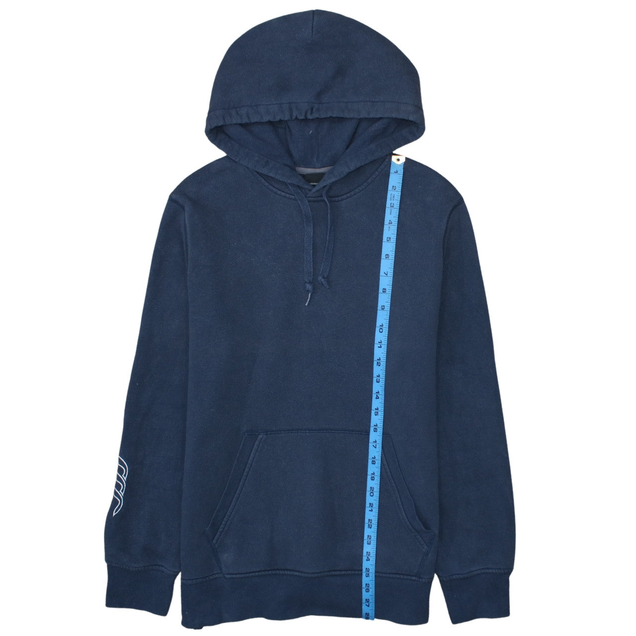 Canterbury Men's Blue Pullover Hoodie L Logo Sports Fleece