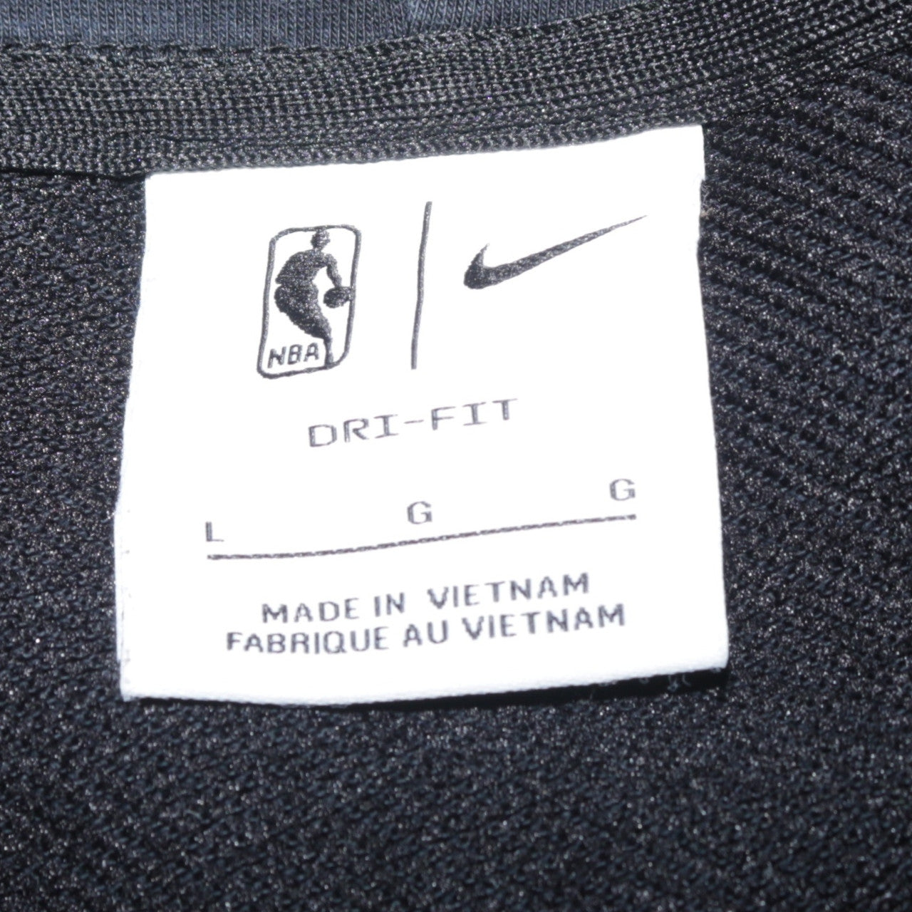 Nike Men's Black Full Zip Hoodie Lakers Logo Size L