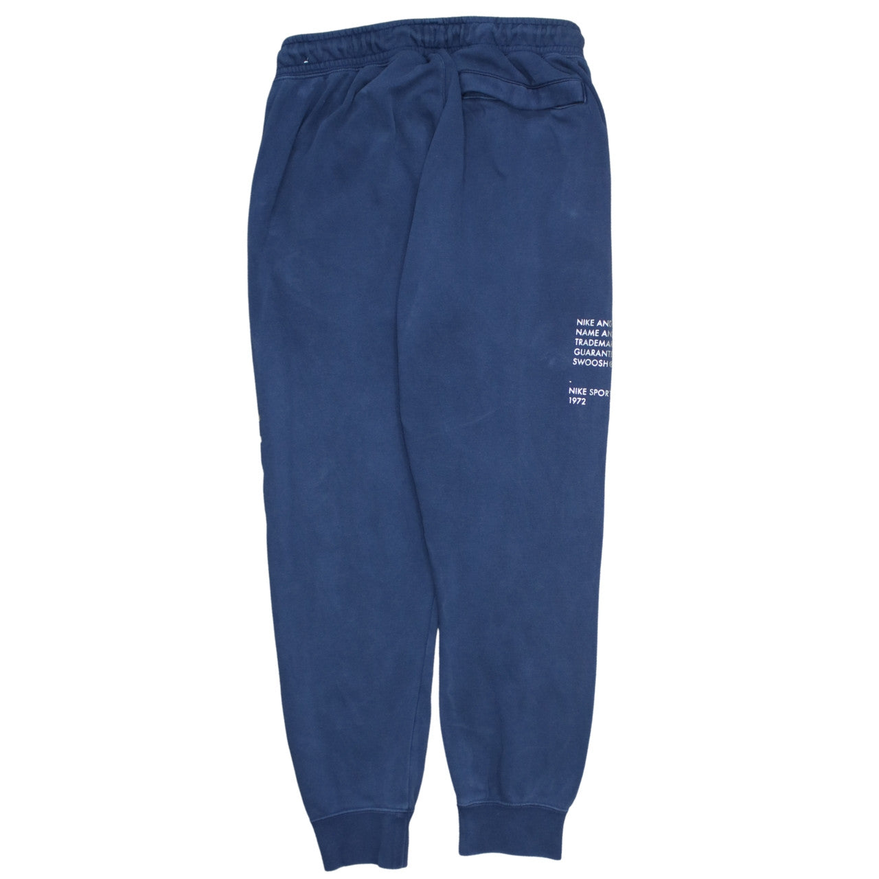 Nike Men's Blue Swoosh Logo Sweatpants Joggers M