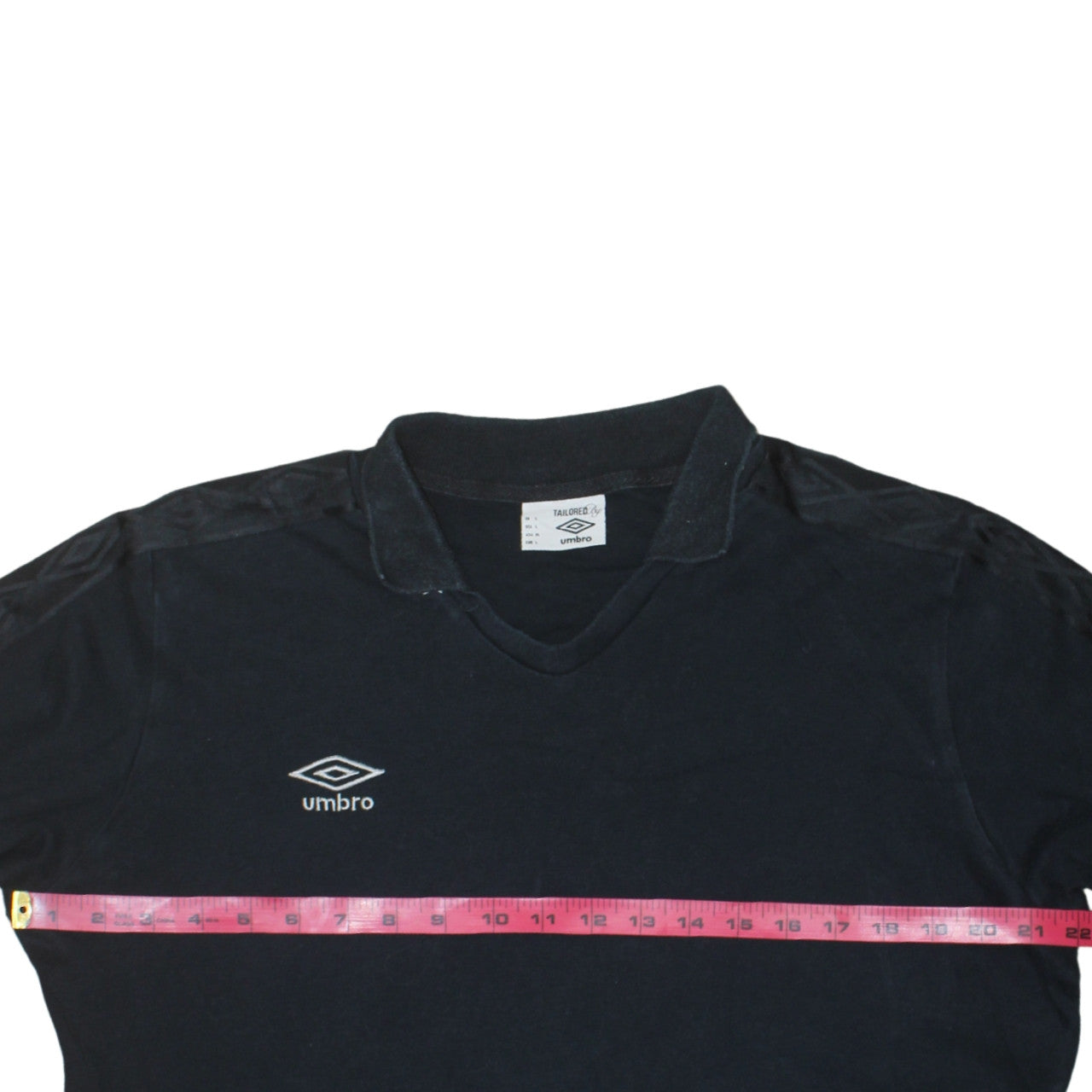 Umbro Men Black L Long Sleeve Pullover Football Sweatshirt