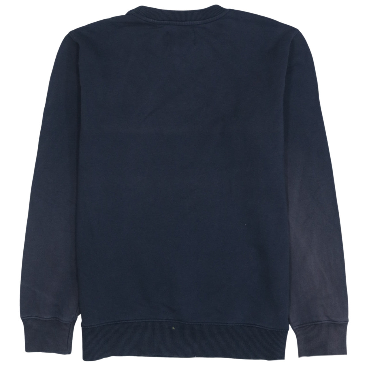 Calvin Klein Jeans Men's Blue Logo Crew Neck Cotton Sweatshirt M