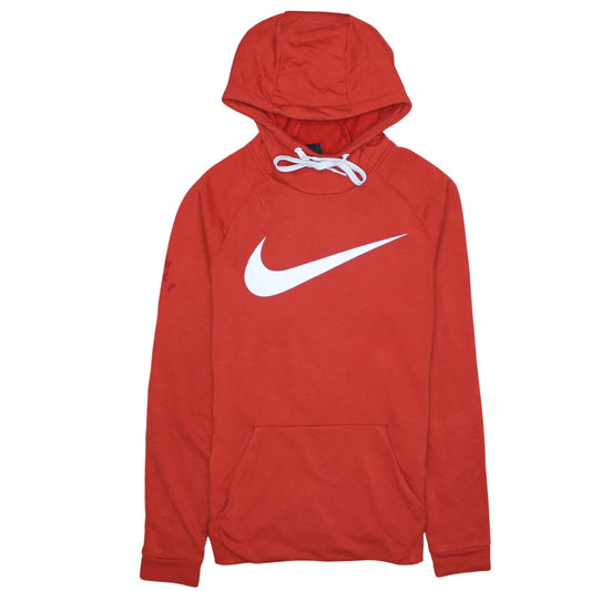 Nike Men's Red Dri-FIT Pullover Hoodie Size S Sportswear