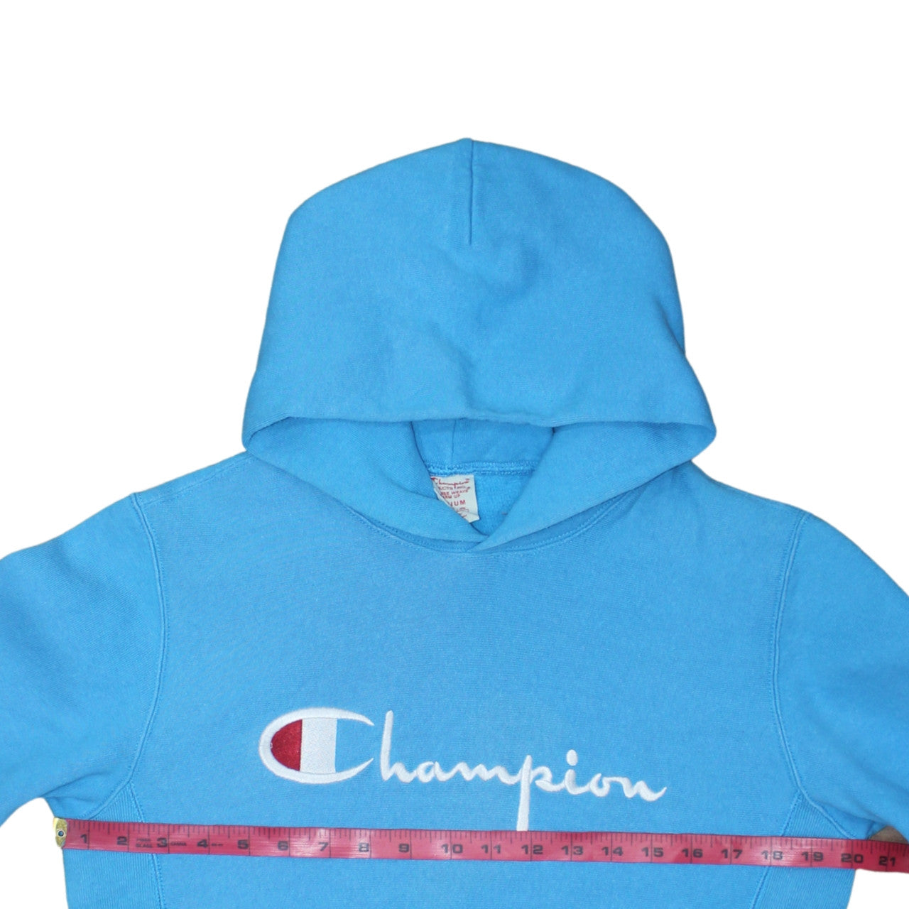 Champion Men's Blue Medium Reverse Weave Pullover Hoodie