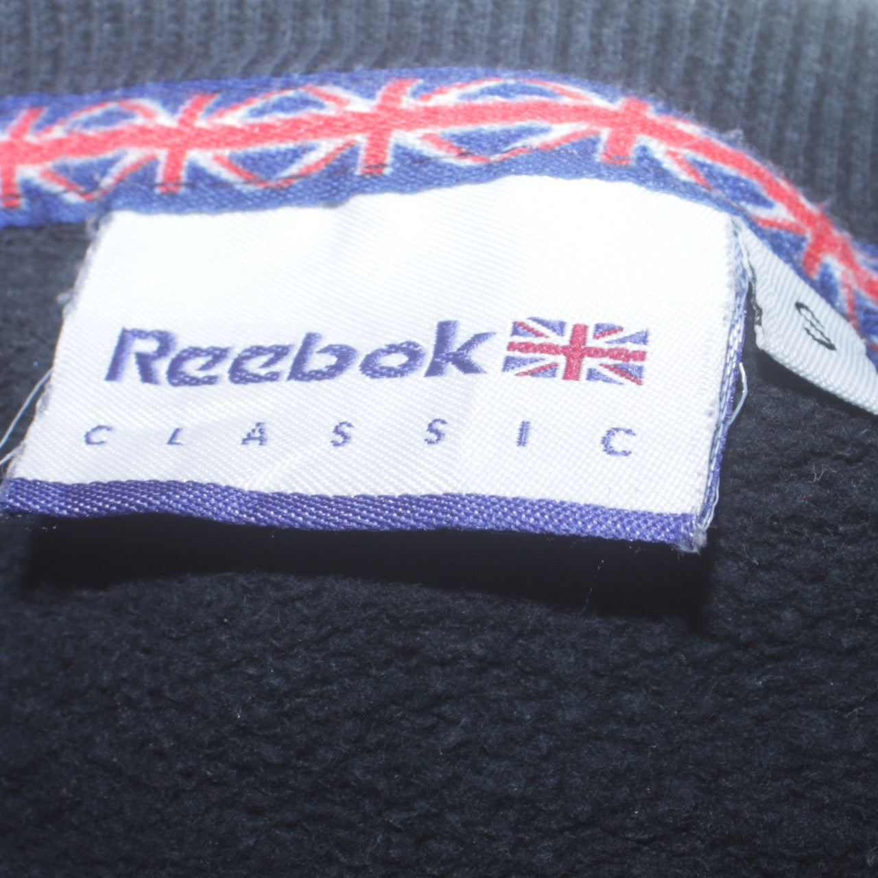 Reebok Classic Women's Black & Grey Crew Neck Sweatshirt Size M