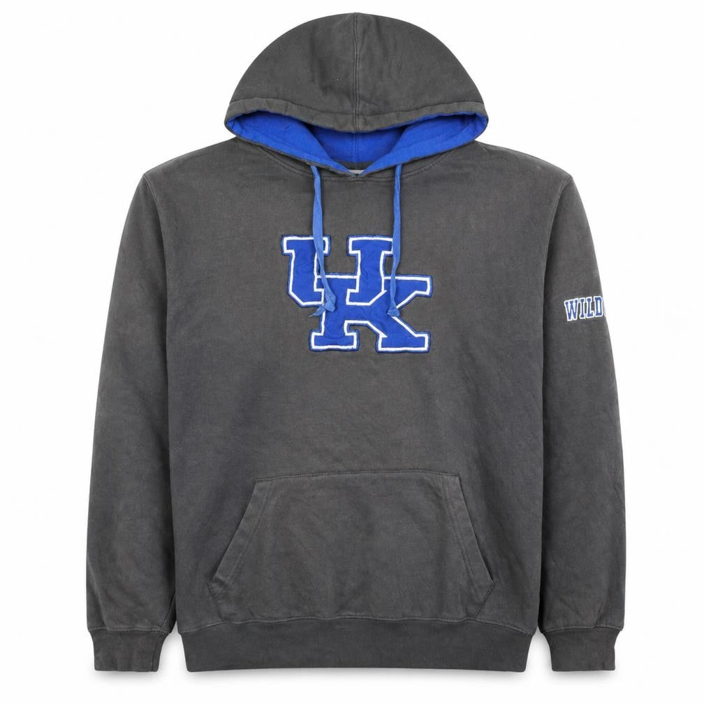 Stadium Athletics Mens Grey XL Pullover Hoodie UK Wildcats Sports