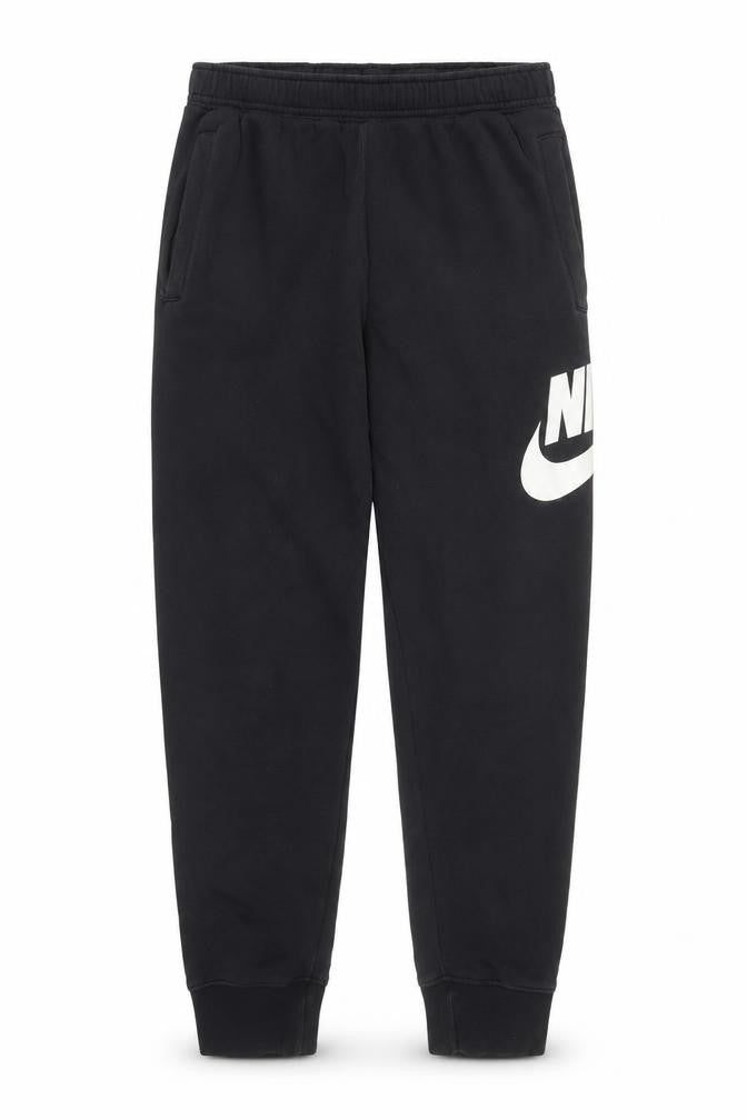 Nike Men Black Jogger Sweatpants M Fleece Regular Fit Activewear
