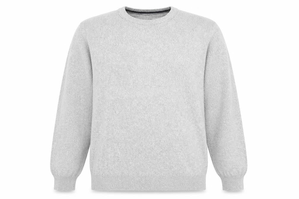 Matalan Men’s Grey 2XL Cotton Crew Neck Pullover Jumper