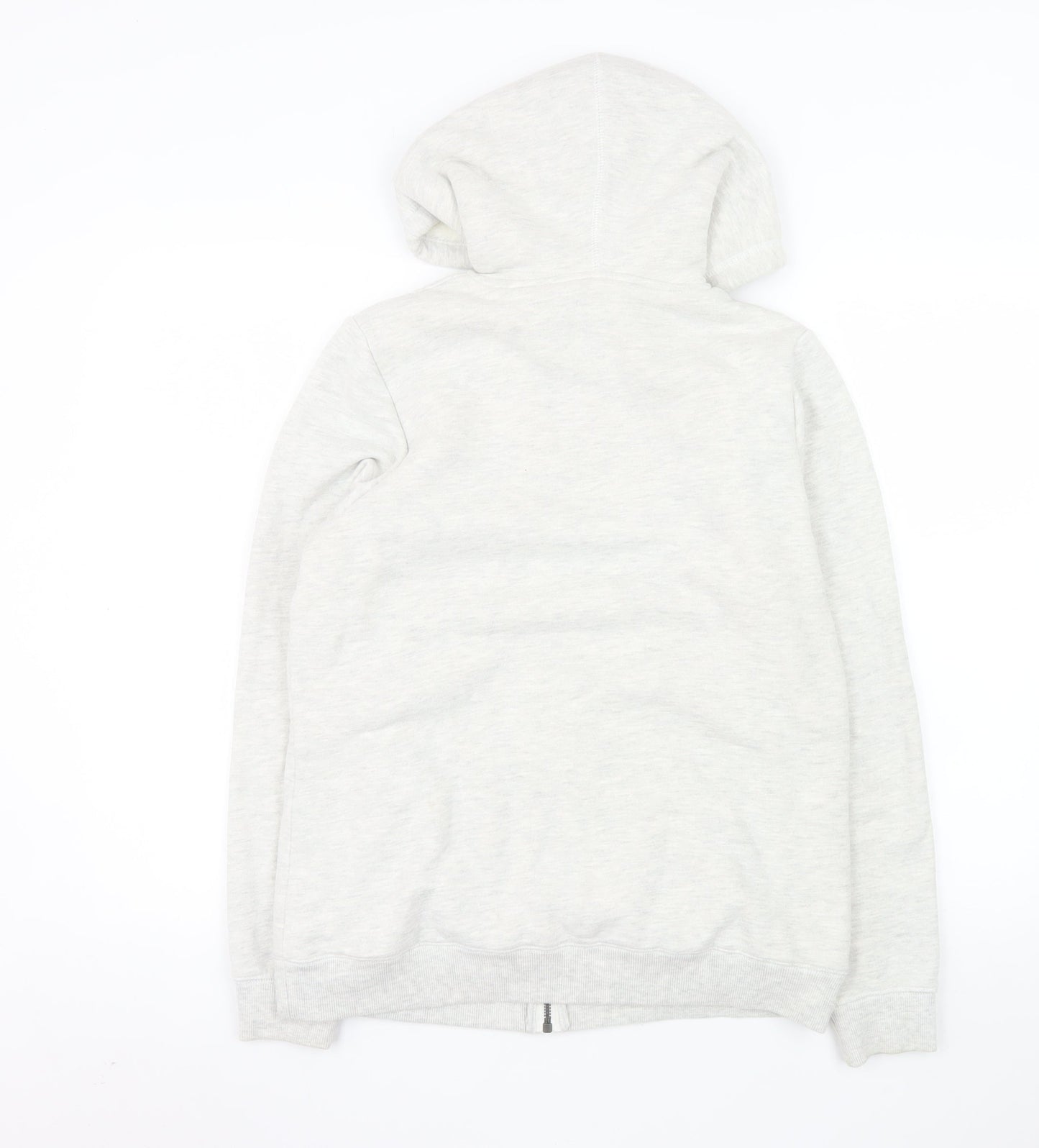 TOG24 Women’s Grey Hooded Full Zip Fleece Lined Jacket Size 10