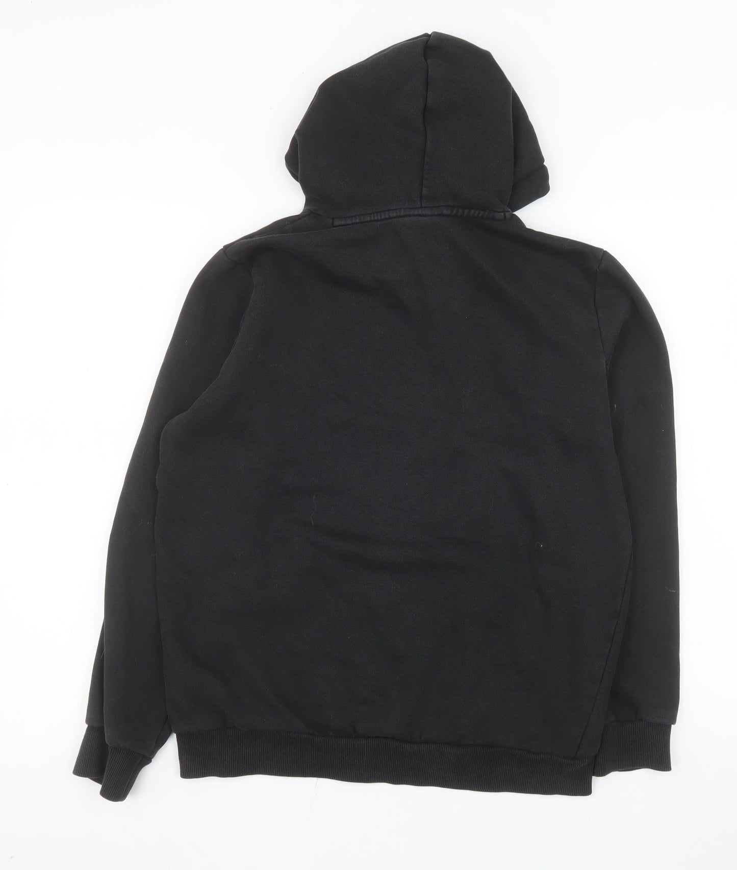 Puma Womens Black Small Pullover Hoodie Sweatshirt