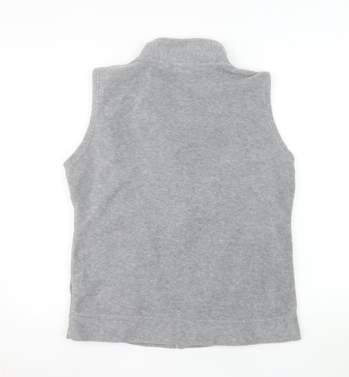 Isle Essentials Women's Grey Fleece Bodywarmer Waistcoat Size 14