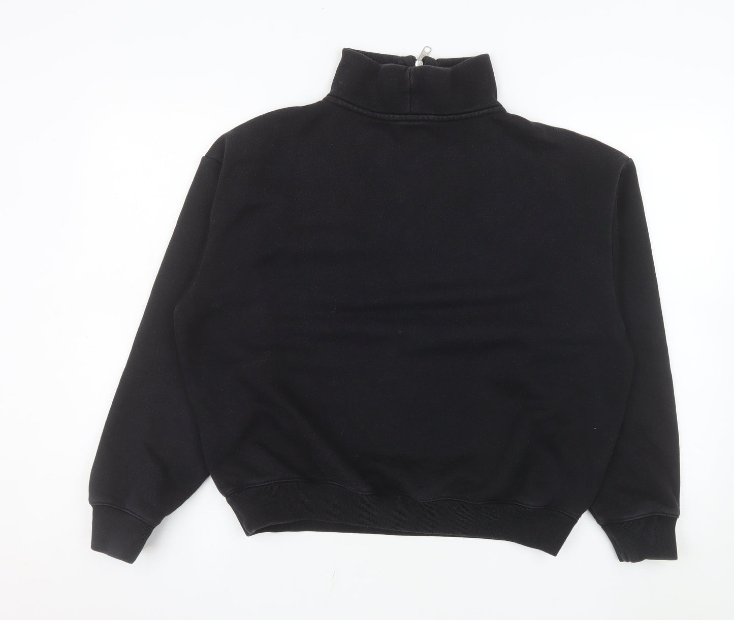 Champion Women's Black 1/4 Zip Pullover Sweatshirt Size M