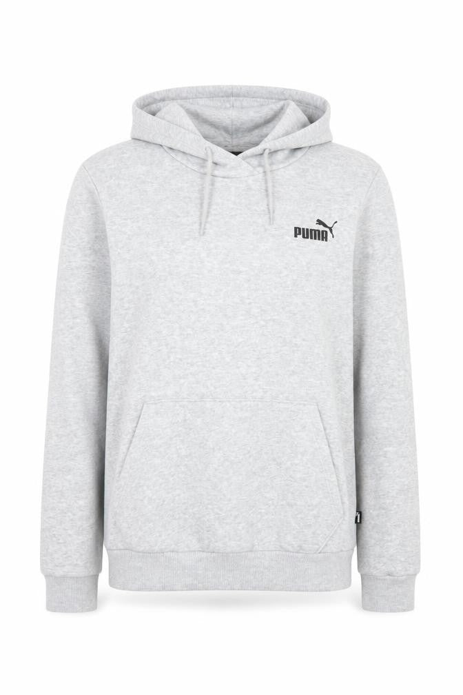 Puma Women's Grey Pullover Hoodie Cotton Blend Size M