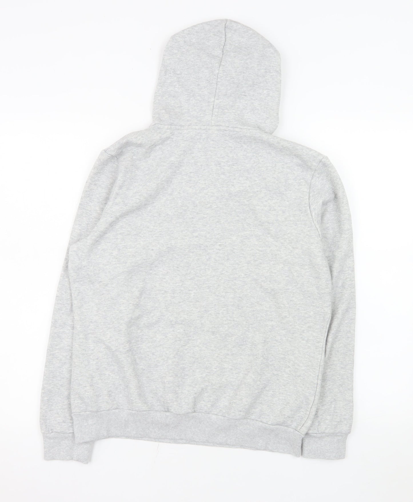 Puma Women's Grey Pullover Hoodie Cotton Blend Size M