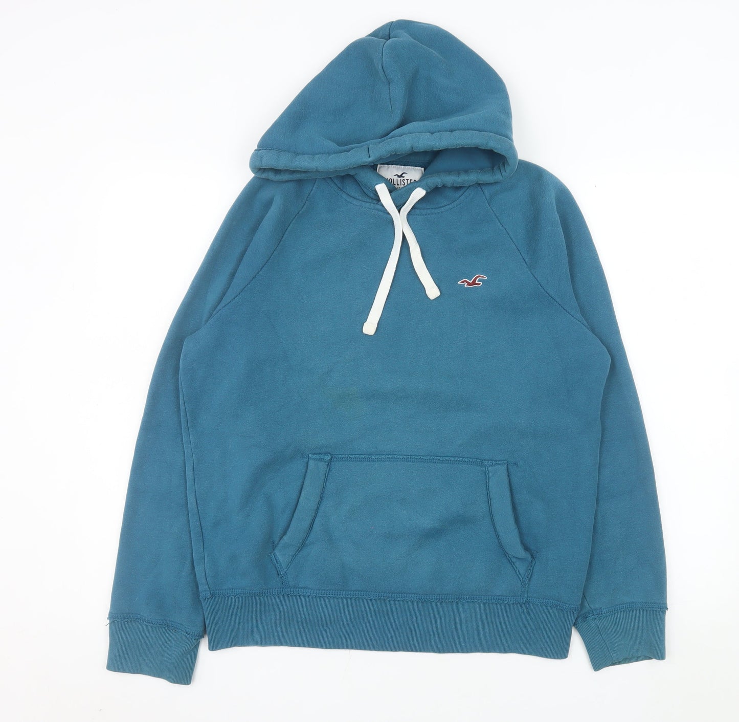 Hollister Women’s Blue Pullover Hoodie XS Cotton Blend Casual