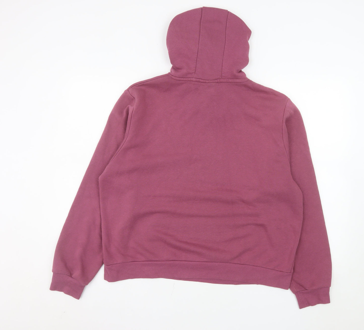 McKenzie Womens Pink Pullover Hoodie UK 12 Relaxed Fit Sweatshirt